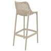 Комплект пластиковой барной мебели Siesta Contract Sky Folding Bar 60 Air, бежевый