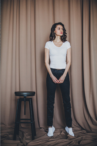 Брюки женские м530 toray стретч черный55