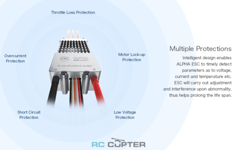 ESC регулятор мотора T-Motor Alpha 60A 12S v1.2