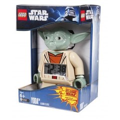 Будильник Lego Star Wars, минифигура Yoda
