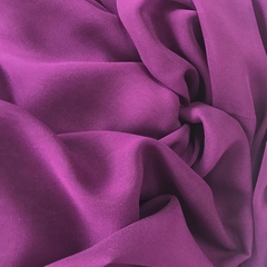 Шифон шелковый фиолетовый 1139