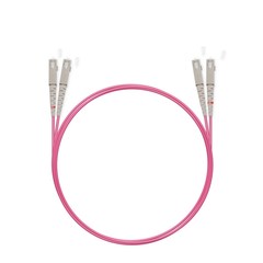 Патч Корд Оптоволоконный SC/UPC-SC/UPC MM OM4 50/125 Duplex 3.0мм 1 м