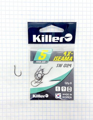 Крючок KILLER 4-x-ISEAMA № 5 продажа от 10 шт.