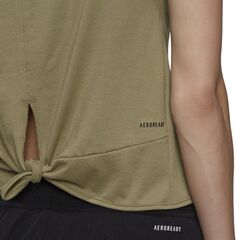 Топ теннисный Adidas Club Knot Tank W - orbit green/black