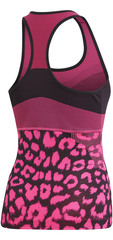 Топ теннисный Adidas Stella McCartney Tank - black/shock pink