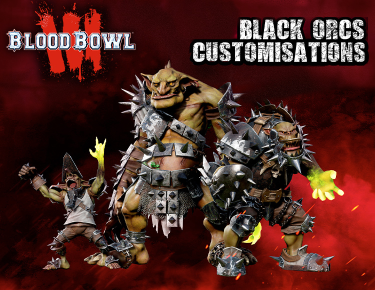 Blood Bowl Black Orcs. Blood Bowl 3.