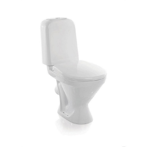 Sanita Самарский WC.CC/Samarsky/2-TM/WHT.G/S1 Унитаз-компакт с сиденьем и сливной арматурой, белый