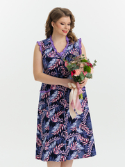 4532 Сарафан на пуговицах