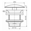 Донный клапан Ideal Standard J3291AA