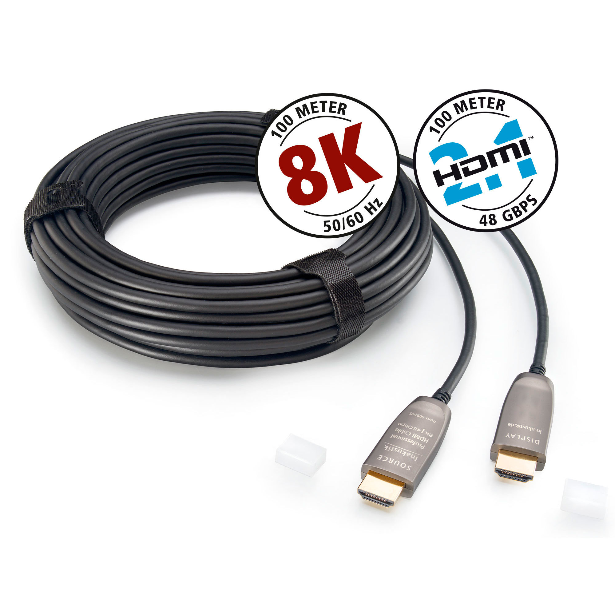 Inakustik Profi HDMI 2.1 optical fiber cable 8K 48Gbps - купить по выгодной  цене | In-Akustik.ru