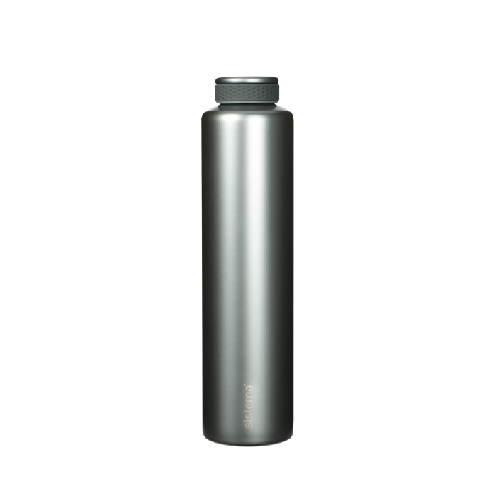 Термобутылка Sistema "Hydrate" 600 мл, цвет Светло-серый