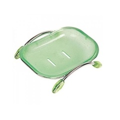 Мыльница настольная фиолетовая F332