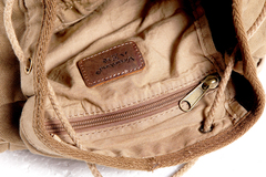 Винтажный Рюкзак из ткани Virginland 96 khaki