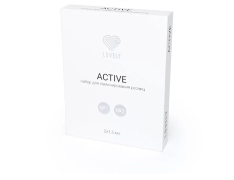 Набор составов для ламинирования ресниц ACTIVE ONE Lovely, 2 шт *1,5 мл