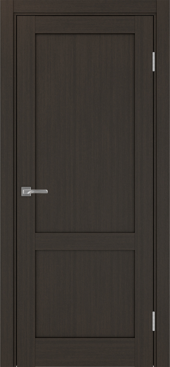 Дверь межкомнатная Оптима Порте Турин 502.11, цвет венге, экошпон, глухая