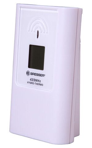 Метеостанция (настенные часы) Bresser TemeoTrend JC LCD, белая