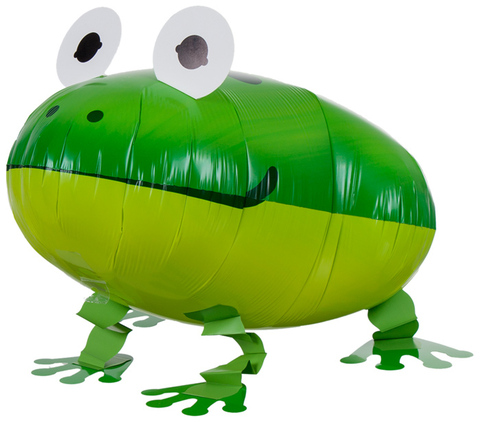 К Ходячая фигура, Лягушка, Зеленый, 22''/56 см, 1 шт.