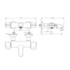 Термостат для ванны Ideal Standard CeraPlus 2 A6873AA