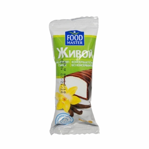 Сырок творожный FOOD MASTER Живой Ваниль 16% 36 г КАЗАХСТАН