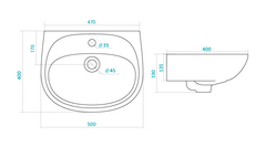 УМЫВАЛЬНИК SANTEK АНИМО 50