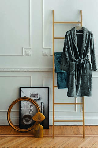 Халат La Perla Lumiere pavone бирюзовый