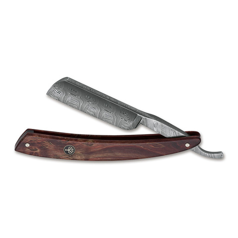 Опасная бритва Boker 140610DAM Damascus Curly Birch 6/8 | Wenger-Victorinox.Ru