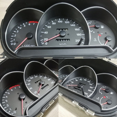 Колодцы для приборной панели авто Хёндай Акцент (хром серебристый)