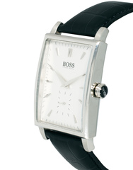 Hugo Boss Leather Black Strap Watch