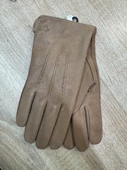 Перчатки. Мужские. Материал верха: Кожа оленя. Подклад: Трикотаж-шерсть. 5 шт в упаковке.