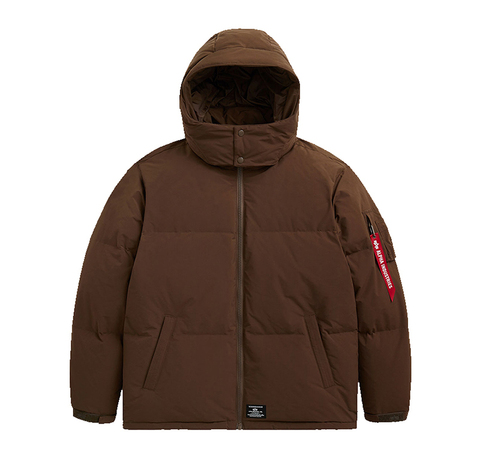Куртка Alpha Industries Puffer Parka Espresso (Темно - коричневый)