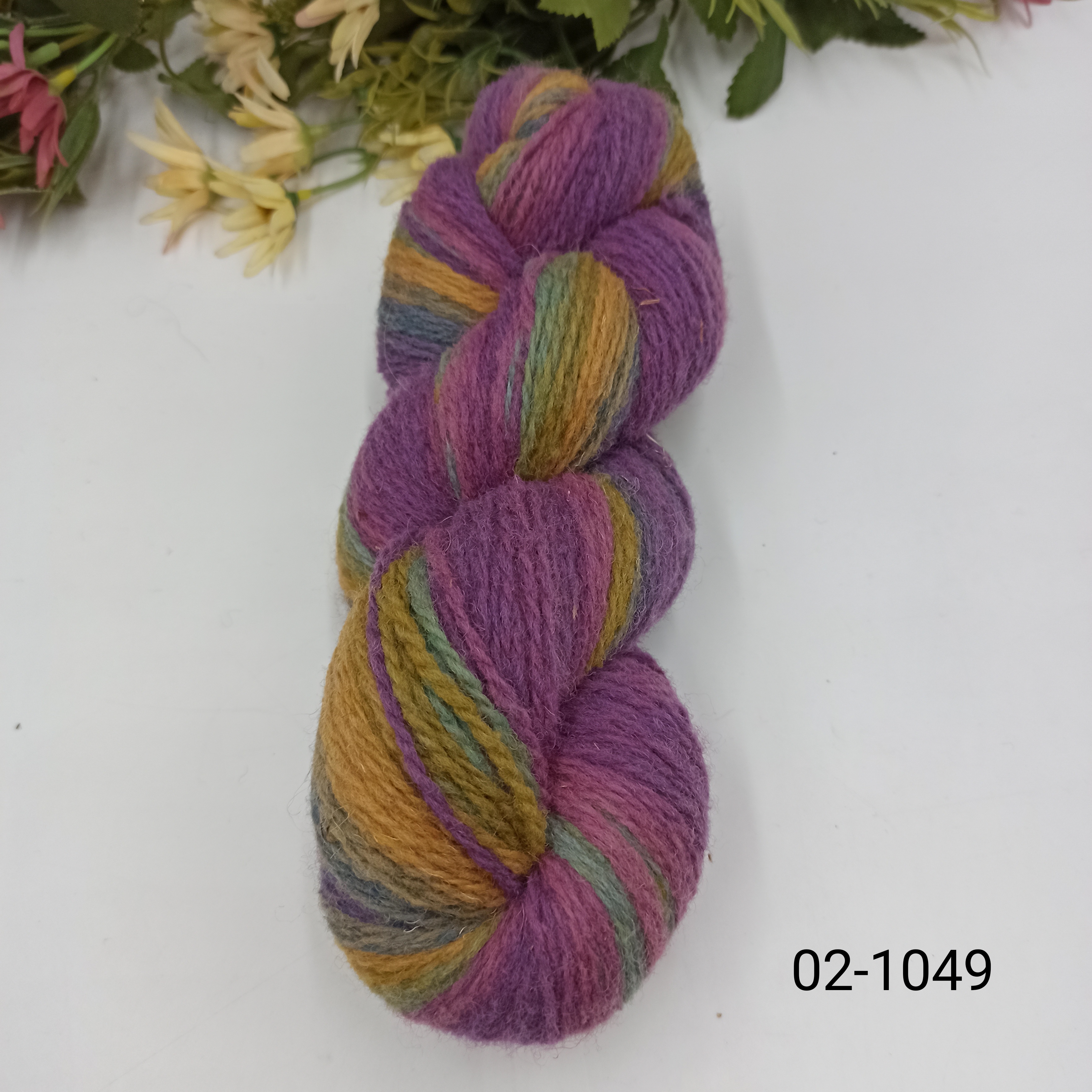 Дундага 6/2 шерсть секционного окрашивания 02-1049