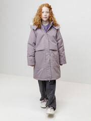 куртка  для девочки  ВК 38125/1 ГР
