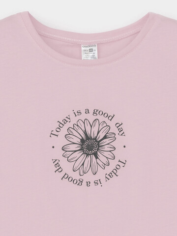 фуфайка  для девочки  КП 302763/розовый кварц