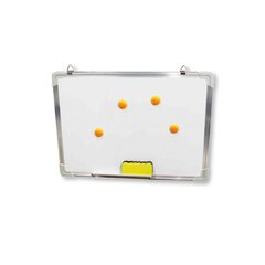 
          Доска магнитно-маркерная Alingar, 800х1200 мм, металлопластик, в комплекте 4 магнита, губка