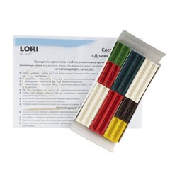 
          Набор для изготовления свечей Lori, картонная упаковка, "Восковая свеча. Домик-теремок"