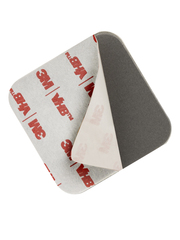 Держатель для наушников на липкой ленте (Серебро)