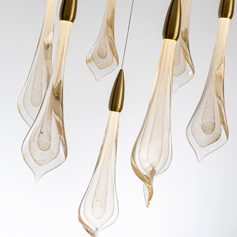 Подвесная светодиодная люстра Modelux ML.89181.7 BS