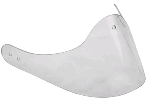 Протектор горла вратарский WILLPOWER PRO пластик SR прозрачн