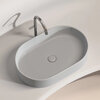 Ceramica Nova Element CN6048MSG Умывальник чаша накладная овальная, 60.8x38.5, цвет: серый матовый