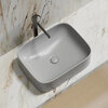 Ceramica Nova Element CN6052MSG Умывальник чаша накладная прямоугольная, 50.5x38, цвет: серый матовый