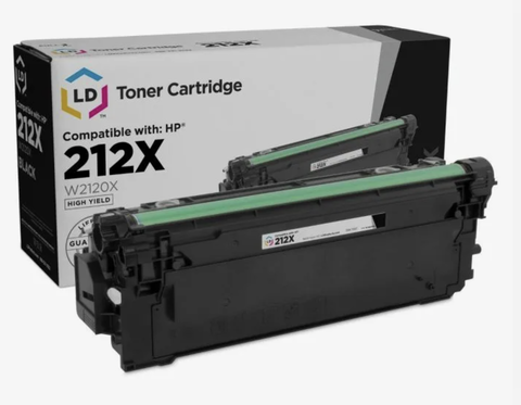 Совместимый картридж W2121X для HP CLJ M554, M555, M578 10K Cyan С ЧИПОМ