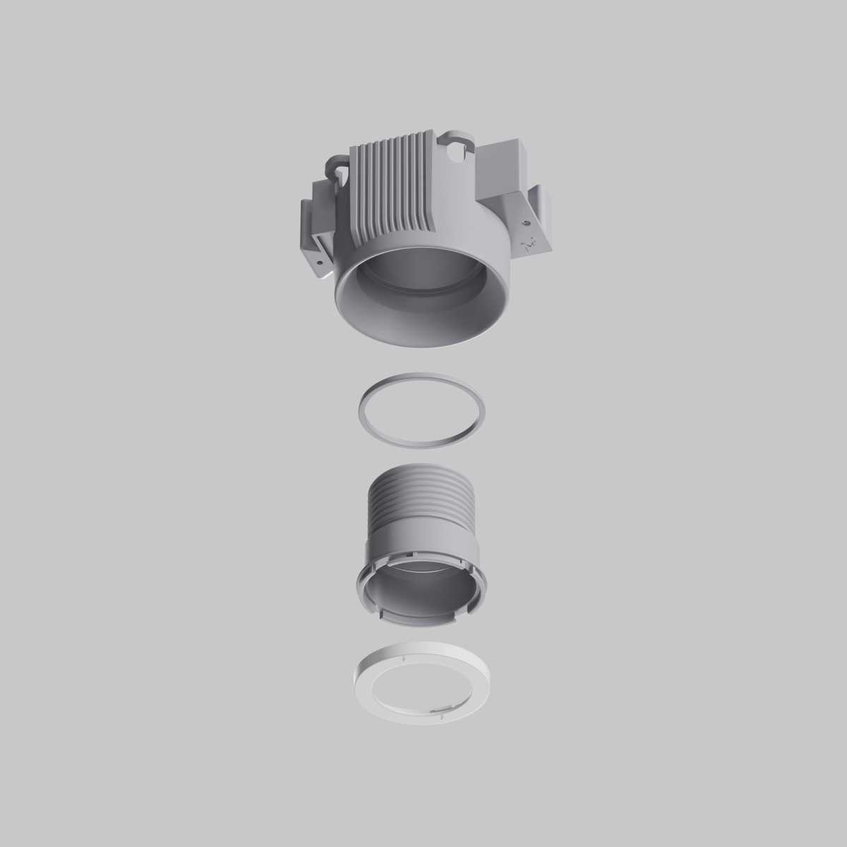 Встраиваемый светильник Maytoni Technical Downlight Intro 2.0 DL137-GU10-W