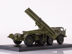 ZIL-135LM 9P140 RSZO 9K57 Hurricane khaki 1:43 Start Scale Models (SSM)