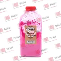 Тонер с девелопером БУЛАТ s-Line Phaser 7500 для Xerox Phaser 7500, Phaser 7800 (Пурпурный, банка 325 г)