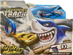 Автотрек с Акулой, размер 40см*30см*9см