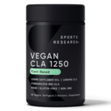 Конъюгированная линолевая кислота (КЛК) 80% 1250 мг, CLA 80% 1250 mg, Sports Research, 90 капсул 1