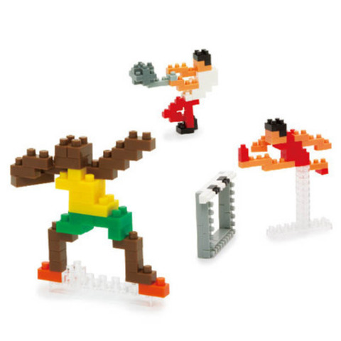 Мини-конструктор Nanoblock Спорт (Наноблок)"Легкая Атлетика", 160 элементов