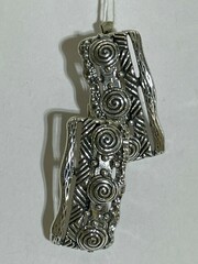 Луксор ( серьги из серебра)