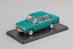VAZ-2107-71 Zhiguli Lada green 1:24 Legendary Soviet cars Hachette #104