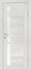 Дверь PSM-11 / Цвет Дуб скай бежевый / белоснежный лакобель / Двери PROFILO PORTE